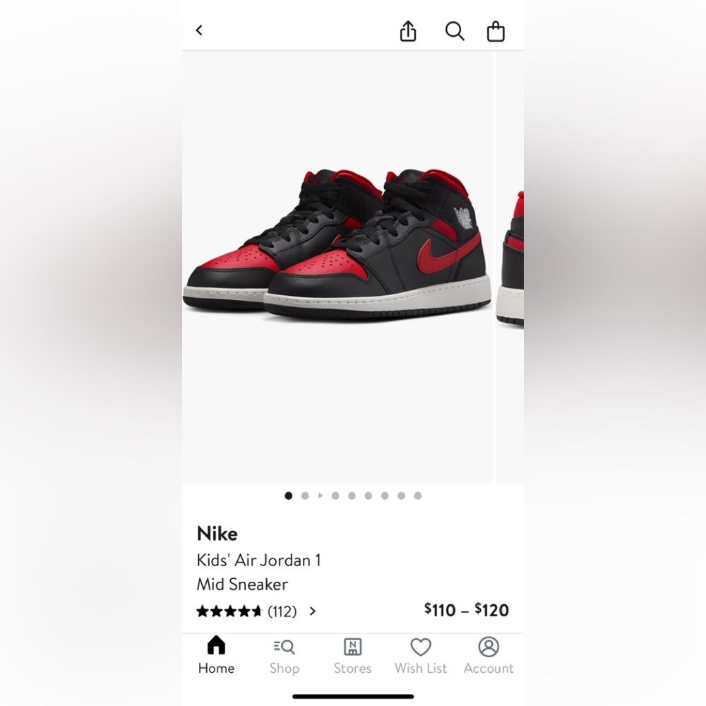 Nike Air Jordan1 Mid sneakers - like new